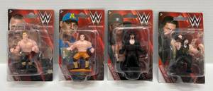 2017 Beverly Hills Teddy Bear Co. WWE Superstar Figurines Including Brock Lesnar, John Cena, Roman Reigns & Undertaker (NIB)