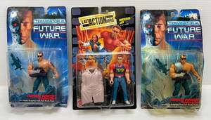 1990s Action Figures Including Last Action Hero  Undercover Jack & Terminator 2 Future War Hidden Power Terminator (NIB)