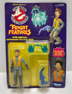 1986 Kenner The Real Ghostbusters Peter Venkman & Gruesome Twosome Ghost (NIB)