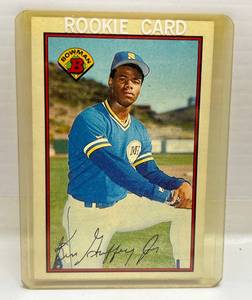 1989 Bowman Ken Griffey Jr. Rookie Card (In Protective Sleeves)