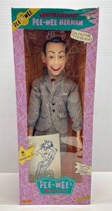 1989 Matchbox Pee Wee Herman 26 Ventriloquist Doll (NIB)