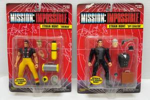 1996 Paramount Mission Impossible Ethan Hunt Fireman & Ethan Hunt Spy Senator (Both NIB)