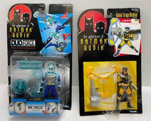 1990s Batman Figures Including Bola Trap Robin & DUO FORCE Mr. Freeze (NIB)