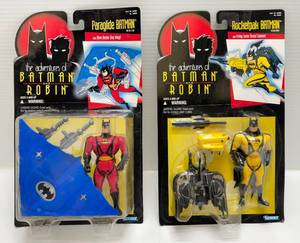 1990s The Adventures Of Batman & Robin Rocketpak Batman & Paraglide Batman (NIB)