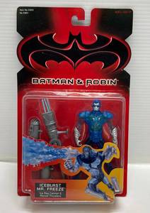 1997 Kenner Batman & Robin Action Figures Including Iceblast Mr. Freeze & Hover Attack Batman (NIB)