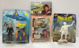 Misc. 1980s-90s Toys Including Universal Movie Monsters Phantom, SeaQuest Bridger & Ja-Ru Magnum P.I. Pinball Game (All NIB)