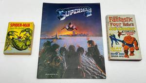 Misc. Vintage Super Hero Books