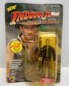 LJN Temple Of Doom Indiana Jones Action Figure (Factory Sealed)