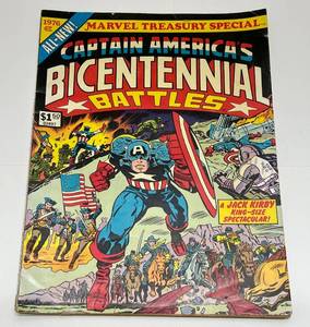 1976 Marvel Treasury Special Captain Americas BICENTENNIAL BATTLES (Good Condition)