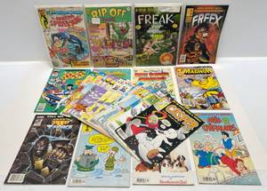 Group Of Misc. Comics Including Marvel The Amazing Spider-man #275 (Some Carded)