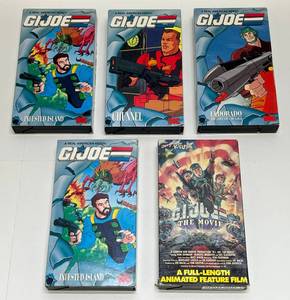 1980s-90s G.I. Joe VHS Tapes