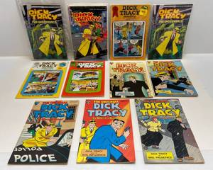 Misc. Dick Tracy Comics &amp More (Some In Protective Sleeves)