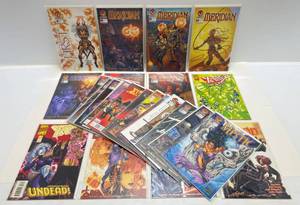Misc. Comics Including X-Men & More (In Protective Sleeves And Carded)
