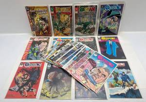 Misc. Comics Including The Huntress & More (In Protective Sleeves And Carded)