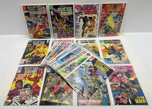 Misc. Comics Including Suicide Squad, Superman & More (In Protective Sleeves And Carded)