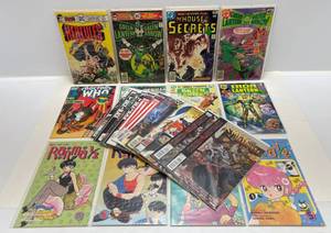 Misc. Comics Including 30, 35, 40 Cent & More (In Protective Sleeves And Carded)