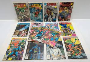 Misc. 75 Cent Comics Including Batman & More (In Protective Sleeves And Carded)