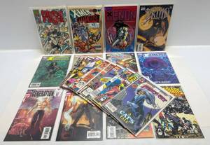 Misc. Comics Including Alpha Flight & More (In Protective Sleeves And Carded)
