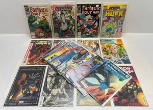 Misc. Comics Including Hulk & More (In Protective Sleeves And Carded)
