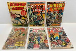 Misc. 20, 25 Cent Western Comics Including Kid Colt & More (In Protective Sleeves And Carded)