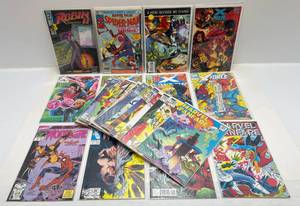 Misc. Comics Including Wolverine & More (In Protective Sleeves And Carded)