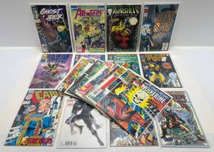 Misc. Comics Including Ghost Rider & More (In Protective Sleeves And Carded)