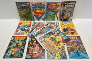Misc. Comics Including Wonder Woman & More (In Protective Sleeves And Carded)