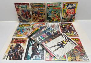 Misc. 10, 25, 40, 50, Comics Including E-Man & More (In Protective Sleeves And Carded)