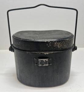 WW2 Imperial Japanese Army Mess Tin With Writing On Lid