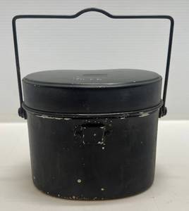 WW2 Imperial Japanese Army Mess Tin With Writing On Lid