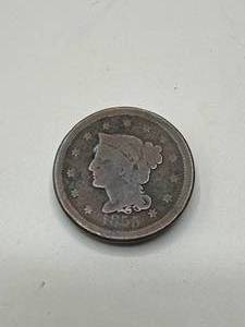 1855 Large Cent Penny