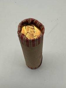 Unsearched Roll of Wheat Pennies
