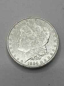 1884 Morgan Silver Dollar