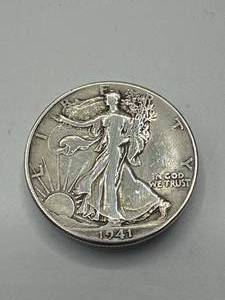 1941 Walking Liberty Half Dollar