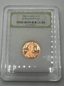 1989-S Gem Proof Lincoln Cent