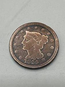 1844 Large Cent Penny