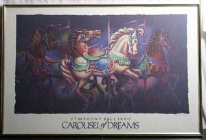 lot 68 image: Carousel of Dreams, Pamela Dalton print 319500