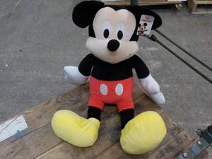 lot 31 image: Large Mickey Mouse new with tags
