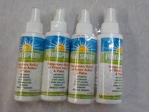 lot 116 image: 2 x 4 oz Pain Spray