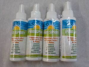 lot 118 image: 2 x 4 oz Pain Spray