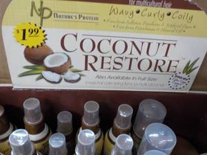 lot 177 image: Coconut Restore box of 37 Sample Products - 6 variety