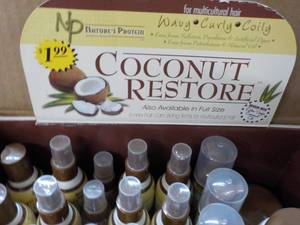 lot 178 image: Coconut Restore box of 37 Sample Products - 6 variety