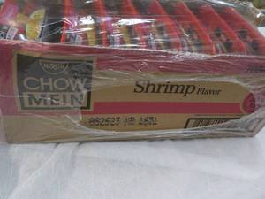 lot 203 image: 8 Chow Mein Shrimp Meals