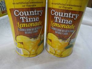 lot 216 image: 2 x 5 lb. 2 oz Country Time Lemonade Mix