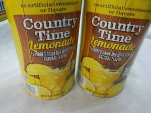 lot 217 image: 2 x 5 lb. 2 oz Country Time Lemonade Mix