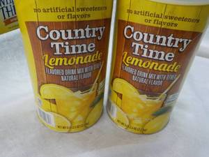 lot 218 image: 2 x 5 lb. 2 oz Country Time Lemonade Mix