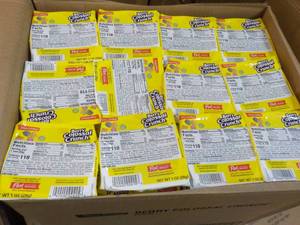 lot 262 image: 96 x 1 oz Bowls Malt O Meal Berry Colossal Crunch Cereal past best date