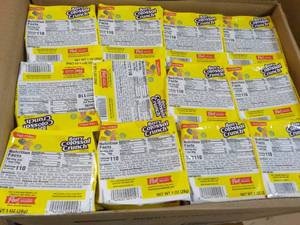 lot 264 image: 96 x 1 oz Bowls Malt O Meal Berry Colossal Crunch Cereal past best date
