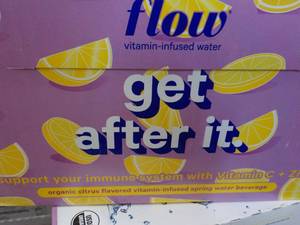 lot 288 image: 12 x 16.9 oz Flow Vitamin Infused Water with Vitamin C and Zinc