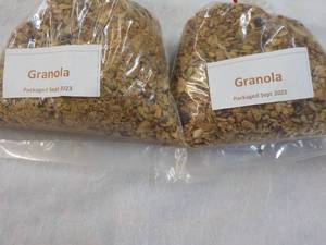 lot 295 image: 2 x 2 lb. Bags Sun Ridge Farms Granola with Blueberries